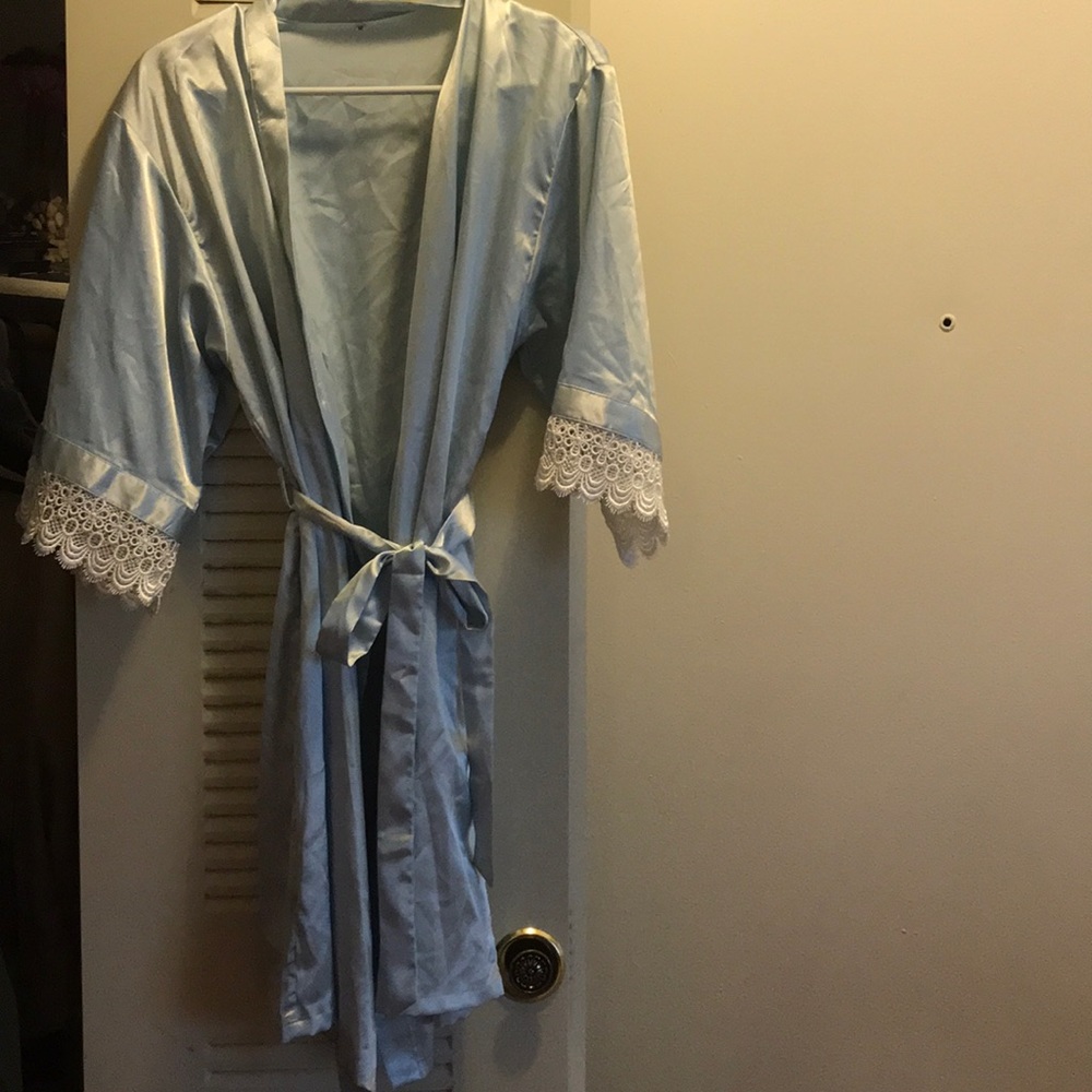 Blue robe